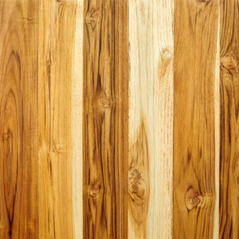 Fir wood fence