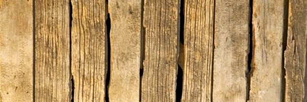 old fence with slight wood rot old fence with slight wood rot