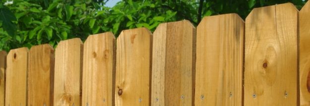 wooden fence
